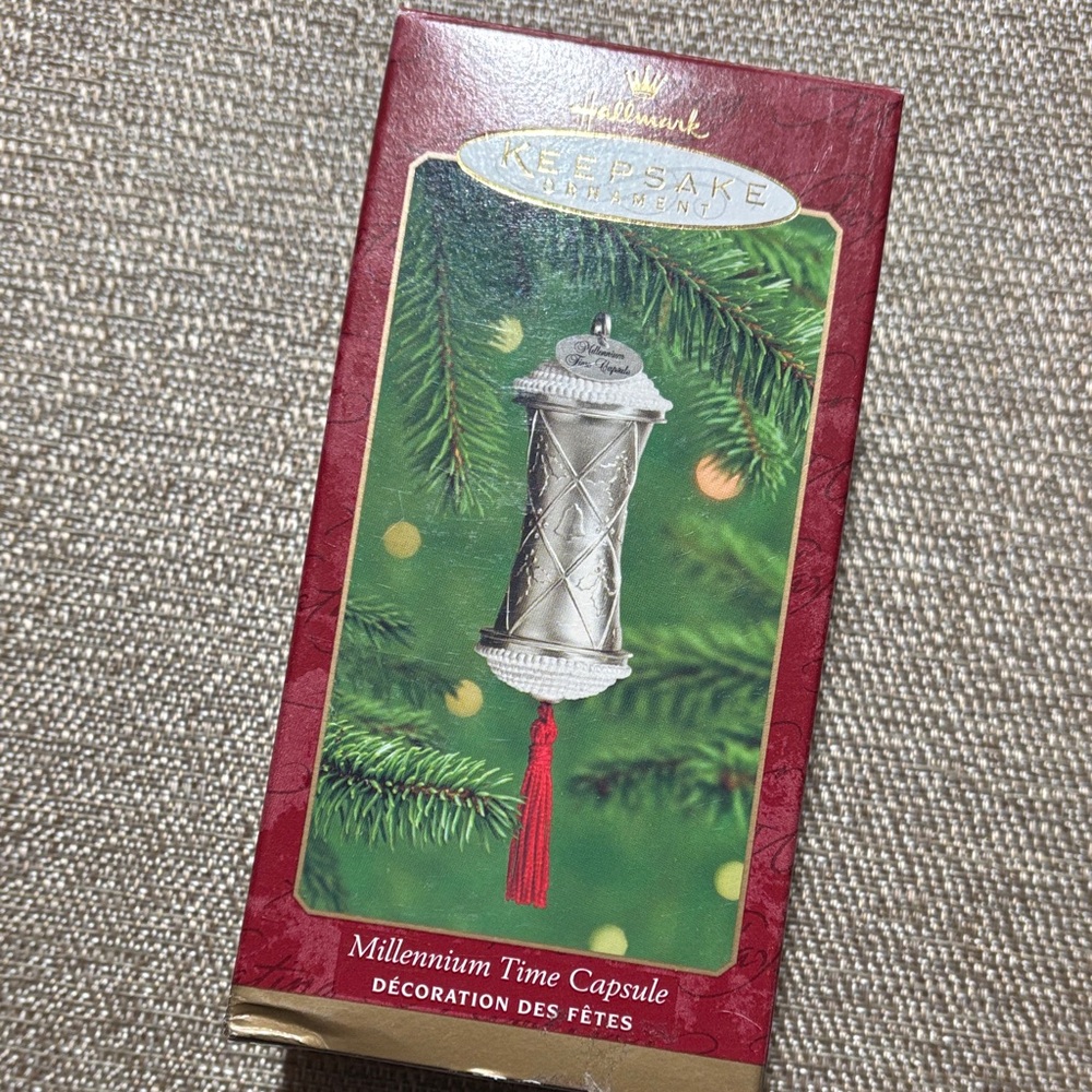Gently used, HALLMARK Millennium Ornament